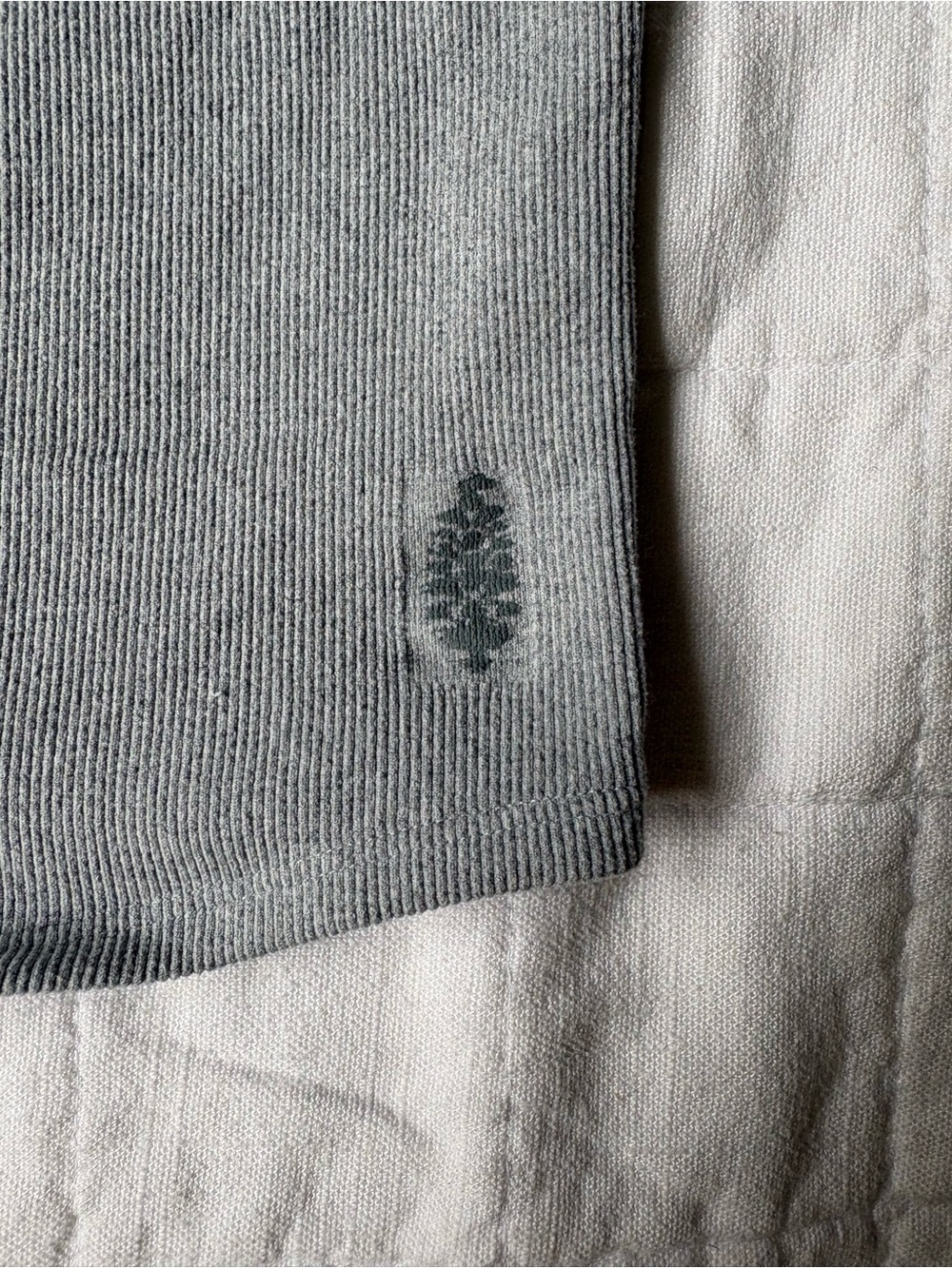 FP Movement by Free People All Clear Solid Cami Ribbed Grey Women’s X LARGE - Picture 4 of 6